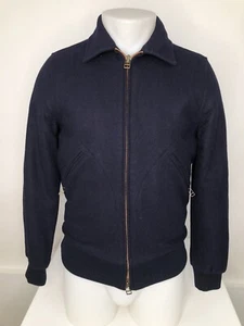 JACK SPADE Bleeker Street - Mens XS Navy 80% WOOL Jacket - Picture 1 of 6