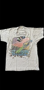 Vintage Original 1983 US Festival T-Shirt -Ozzy Osbourne U2 Van Halen Bowie - Picture 1 of 5