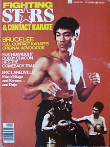 6/76 FIGHTING STARS CONTACT KAM YUEN BRUCE LEE BLACK KARATE KUNG FU MARTIAL ARTS - Imagen 1 de 1