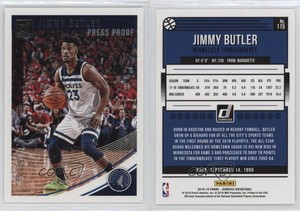 2018-19 Panini Donruss Press Proof Silver /349 Jimmy Butler #115