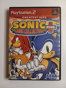 Sonic Mega Collection Plus  (Sony PlayStation 2, PS2 - 2004) No Manual - Picture 1 of 3