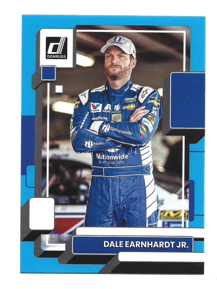 Carolina Blue 2023 Panini Donruss NASCAR #26 Dale Earnhardt Jr. Racing Card - Image 1 of 1