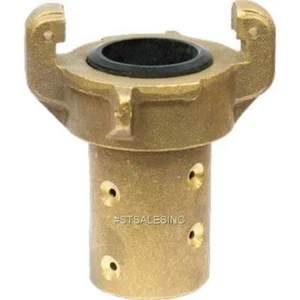 HEAVY DUTY BRASS FULL PORT SANDBLAST BLAST HOSE QUICK COUPLING FOR 1" ID HOSE - Picture 1 of 1