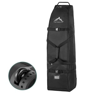 Soft-Sided Golf Travel Bag with Wheels- Heavy Duty 600D Polyester Oxford Wear... - Picture 1 of 7