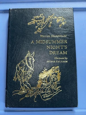 Easton Press A Midsummer Nights Dream, William Shakespeare, Leather Bound Foto 1 de 4