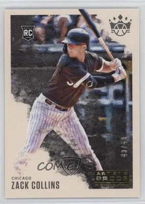 2020 Panini Diamond Kings Artist Proof Gold /49 Zack Collins #49 Rookie RC - Image 1 of 2