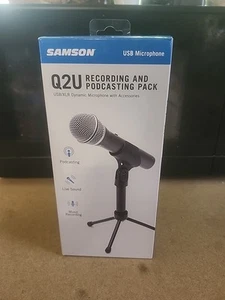 Professional Podcasting Kit: Samson Q2U, Everything You need to Record - Picture 1 of 6