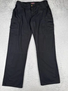 Tru-Spec Pants Women 14 Black Rip-Stop Cargo LEO EMT Security Double Knee 34x33 - Picture 1 of 16