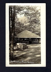 c1920 RPPC Postcard Whirl’s End Picnic Grove, North Mehoopany Pennsylvania - Picture 1 of 2