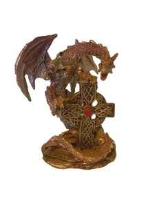 Purple Dragon statue 9cm in Height - Picture 1 of 1