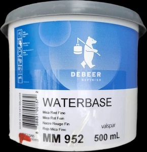 MM 952 Debeer Refinish Waterbase - MICA RED FINE - 500mL - Picture 1 of 1