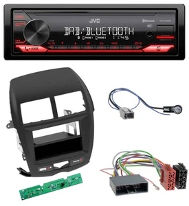 JVC DAB MP3 Bluetooth USB Autoradio für Mitsubishi ASX (2010-2014) - Bild 1 von 8