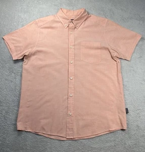 Patagonia Shirt Mens Medium Orange Lightweight Bluffside Short Sleeve Gorpcore - Picture 1 of 7