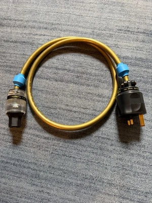 CLEARER AUDIO COPPER LINE FURUTECH FI-25 FI-UK IEC MAINS POWER 1.1M LEAD CABLE - Image 1 of 4