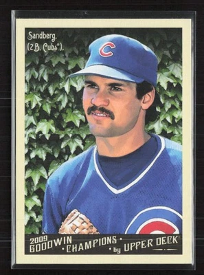 2009 Upper Deck Goodwin Champions #7a Ryne Sandberg Day Chicago Cubs (K) - Imagem 1 de 2
