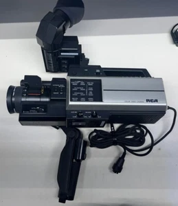 Vintage RCA Color Video Camera w/ Viewfinder (CC017) FOR PARTS ONLY NOT TESTED - Picture 1 of 11