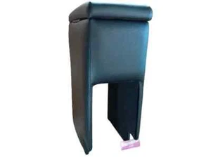 Fit Suzuki Super Carry DA16T Leather Style Console Box Storage Armrest Black - Picture 1 of 18