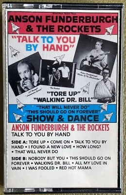Anson Funderburgh & The Rockets – Talk To You By Hand - Cassette - 1989 - Image 1 of 4