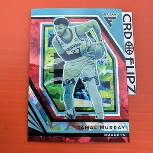 2022-23 Panini Flux Basketball Red Cracked Ice Prizm #65 - Jamal Murray