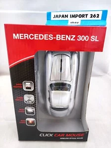 KLICK AUTO MAUS MERCEDES 300SL Oldtimer silber optisch kabellos Maus - Bild 1 von 12
