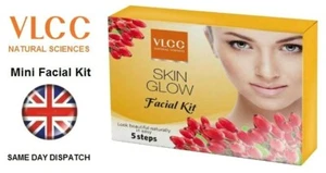 VLCC Skin Facial Kits Tightening Whitening Glow Mini Kits 5 steps Vegetarian - Picture 1 of 4