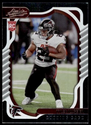 2022 PANINI ABSOLUTE TYLER ALLGEIER ROOKIE ATLANTA FALCONS #198 - Image 1 of 2