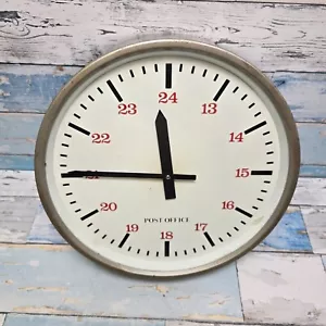 British 1970s Post Office Industrial Factory Wall Clock GPO dated 1974 - Picture 1 of 11