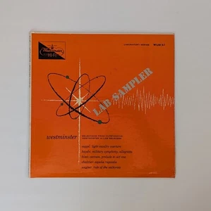 Westminster Lab Sampler - 1956 Vinyl LP - Vintage Hifi Record W-LAB S-1 - Picture 1 of 5