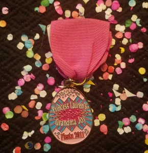 Princess Lauren's Grandma Joy 2011 Fiesta Medal - Picture 1 of 2