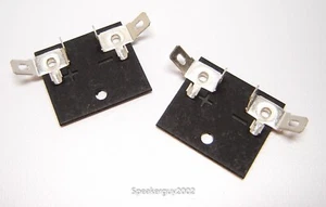 Pair of Fiber Board Woofer Terminals / Speaker Part / .205 Spade / FBT14 - Picture 1 of 1