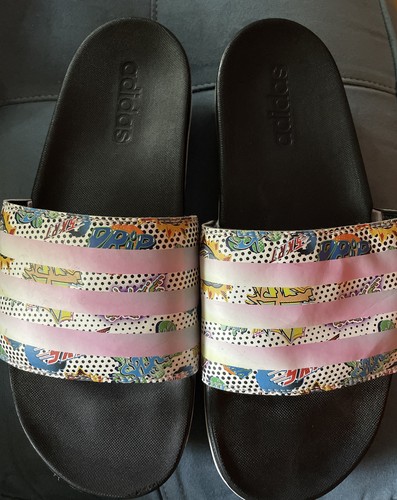 Sandali Adidas Uomo 9 Bianchi Adilette Comfort Comics Casual Slides Uomo GW5039