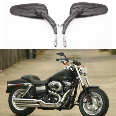 Espejos retrovisores laterales 8 mm para Harley Davidson V Rod VRSCF Night Rod motocicleta Foto 1 de 4