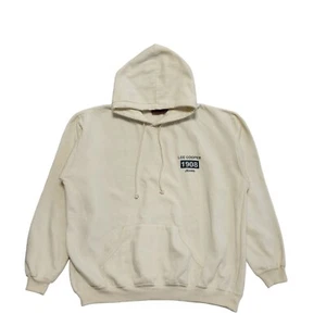 Lee Cooper Vintage Y2k Beige Pullover Sweatshirt Hoodie Uk Men's Size XL - Picture 1 of 5