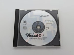 Microsoft Visual C++ 4.2 Professional Subscription CD-ROM Disc Only - Picture 1 of 2