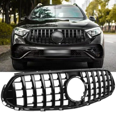 GT Panamericana Grill Fits Mercedes GLC X254 C254 Sport Line 2022- Black - Image 1 of 4