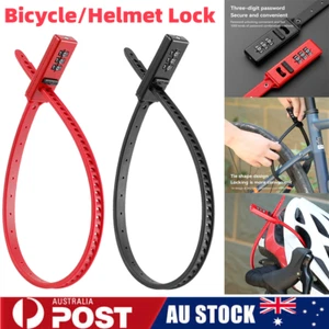 Bicycle Password Lock Stainless Steel Cable Tie Anti-theft Bike Lock Ultra-light - Picture 1 of 11