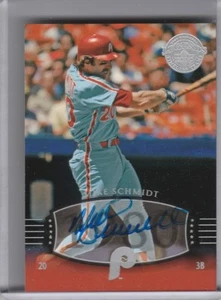 2004 UD LEGENDS #195 MIKE SCHMIDT AUTOGRAPH SHORT PRINT SP PHILLIES HOF A187 - Picture 1 of 1