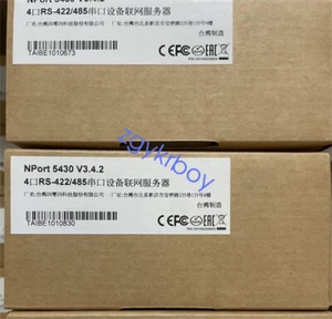 1PC New Moxa NPort 5430 V3.4.2 Industrial Transceiver Expedited Shipping - Afbeelding 1 van 2