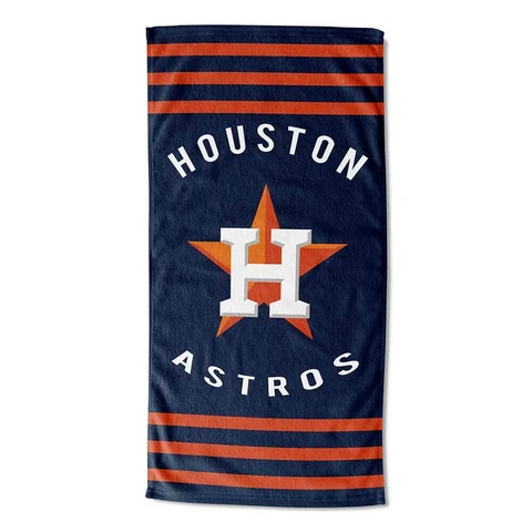 NEW MLB Houston Astros Beach Towel Large Size 30"x60" - Official Licensed Cover