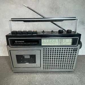 Vintage Hitachi TRK-5300E Transistor Radio Cassette Recorder ⚠️SPARES/REPAIR⚠️ - Picture 1 of 12