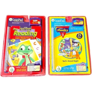 LeapFrog LeapPad Lot Of 2 Pre Reading & Phonics Program - Picture 1 of 6