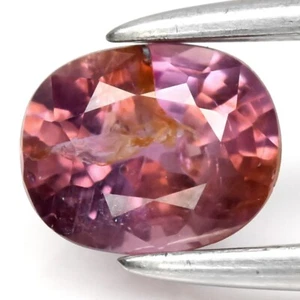 💎 0.54ct 5x4mm Cushion Purple Pink Sapphire - Unheated Madagascar Gemstone - Picture 1 of 4