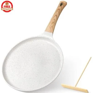 Antihaft Crepe Maker Pfanne Tortillas Flache Pfanne Bratpfanne Eierpfanne für He - Bild 1 von 21