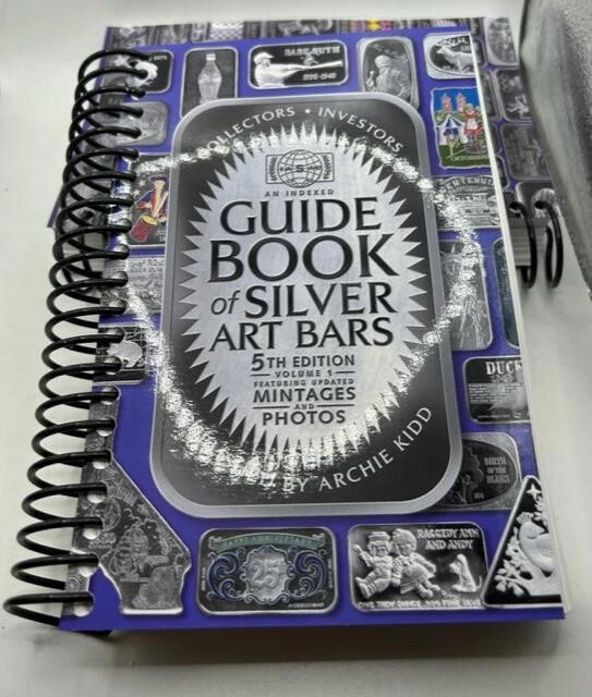 Archie Kidd's 5th Ed. Libro guía de barras y rnds de arte de plata Foto 1 de 4