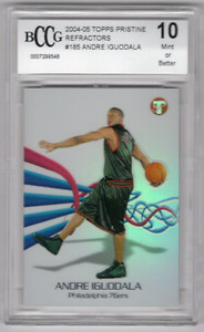 ANDRE IGUODALA 2004-2005 Topps Pristine #185 Refractor #598/599 NBA 4-Time Champ