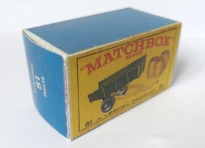 Matchbox RW #51b 1:61 Tractor Trailer Repro "E" Box Lesney Vintage Series-75 - Bild 1 von 4