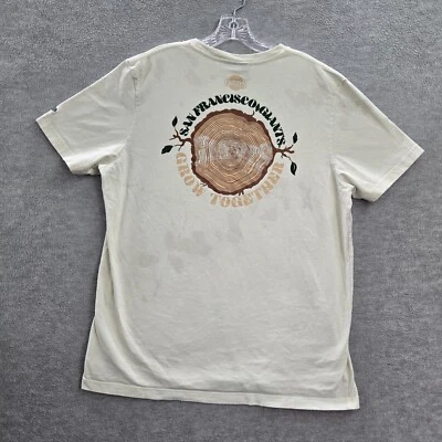 San Francisco Giants Men Shirt XL White Grow Together Graphic Crew Neck Tee READ - Image 1 of 4