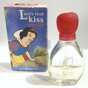 RARE 1990's DISNEY World SNOW WHITE "Loves First Kiss" PERFUME Cologne & BOX - Picture 1 of 6