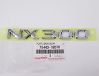 LEXUS NX AZ10 Rear Lid Nameplate Badge 7544378070 NEW GENUINE