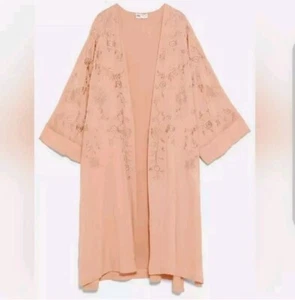 ZARA LIMITED EDITION BESTICKT KIMONO Gr. M - Bild 1 von 8